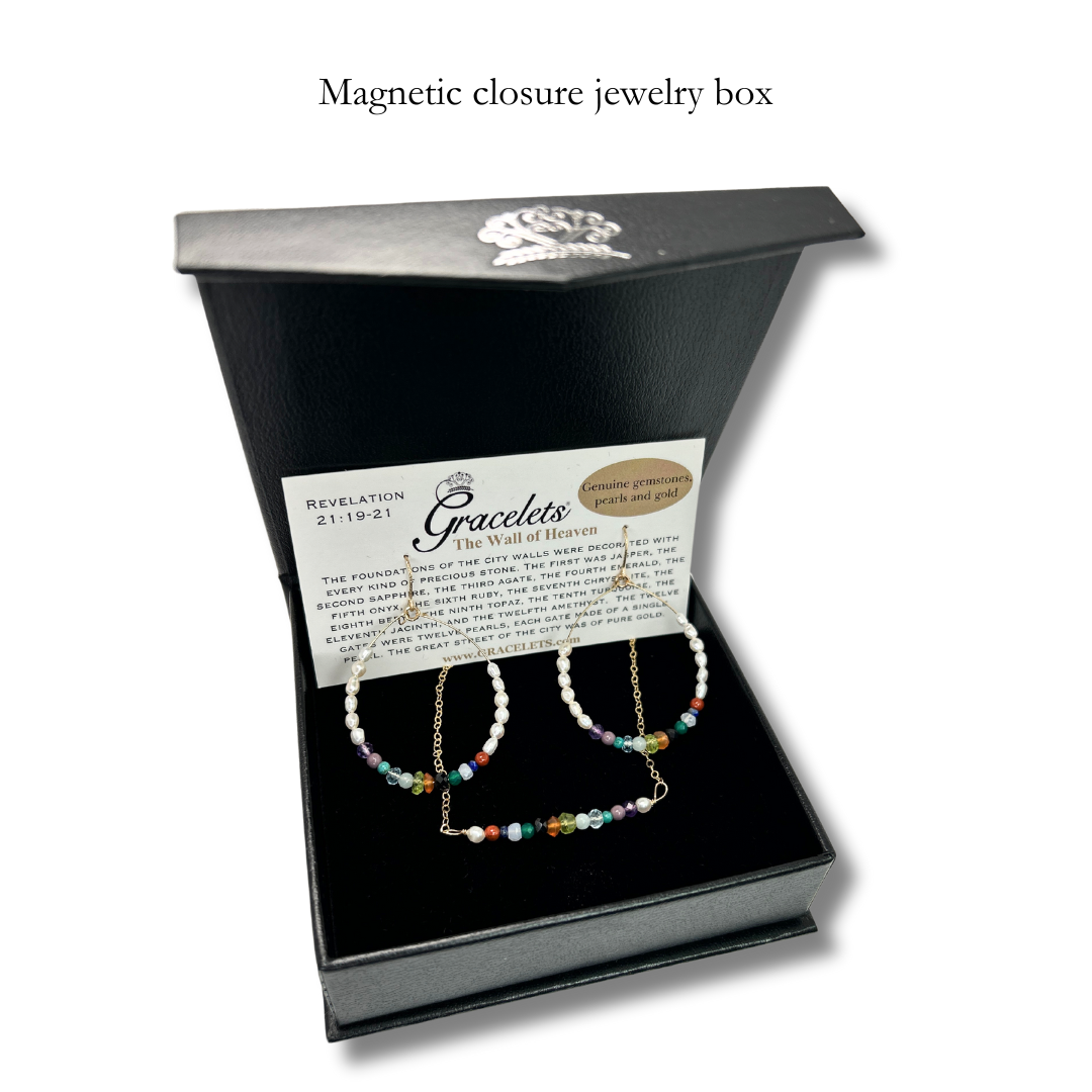 Gracelets Jewelry Wall of Heaven Earring Necklace Gift Set