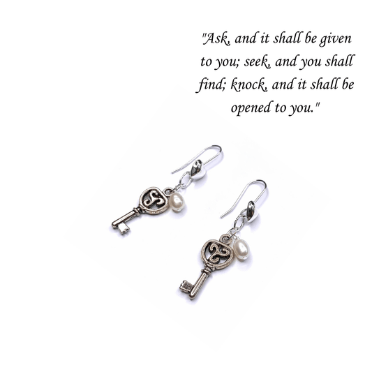 Key To My Heart Earrings - Gracelets