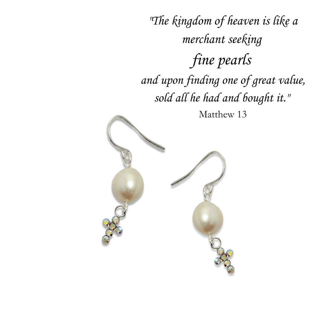 Kingdom of Heaven Pearl Earrings - Gracelets