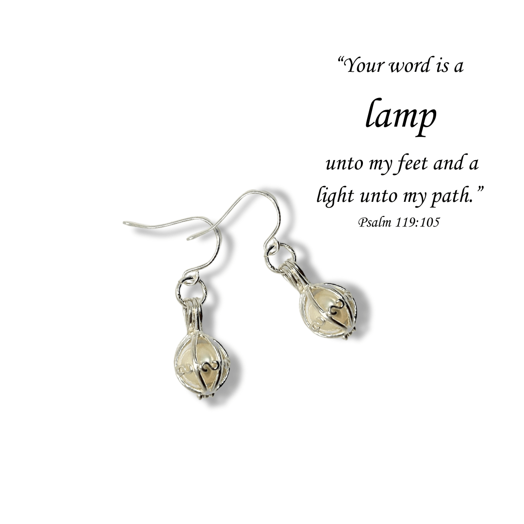 Lamp Unto My Feet Earrings - Gracelets