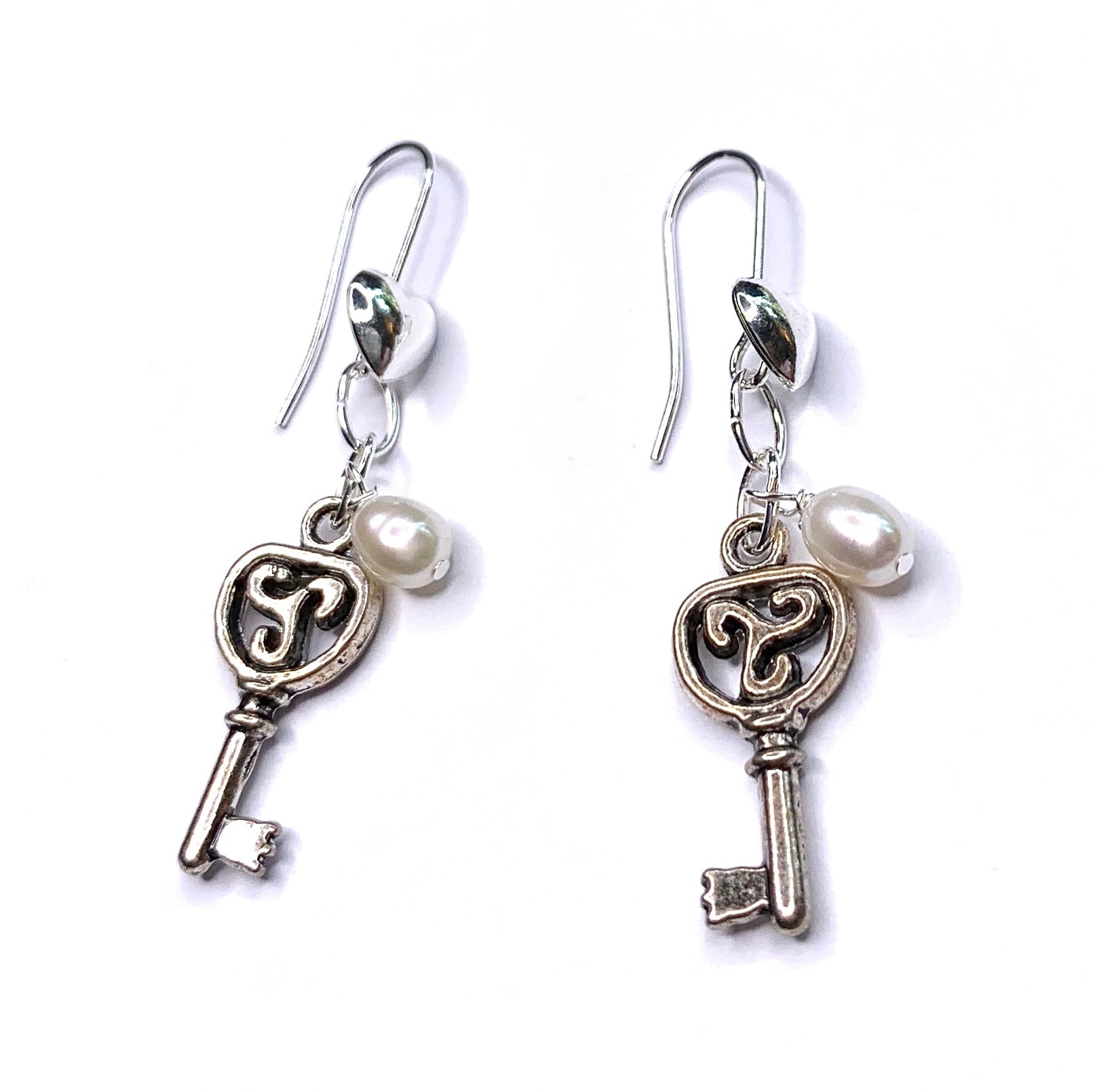 Gracelets Jewelry Key to my Heart Earrings