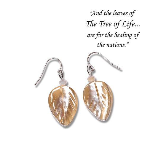 The Leaves of the Tree of Life Earrings - Gracelets