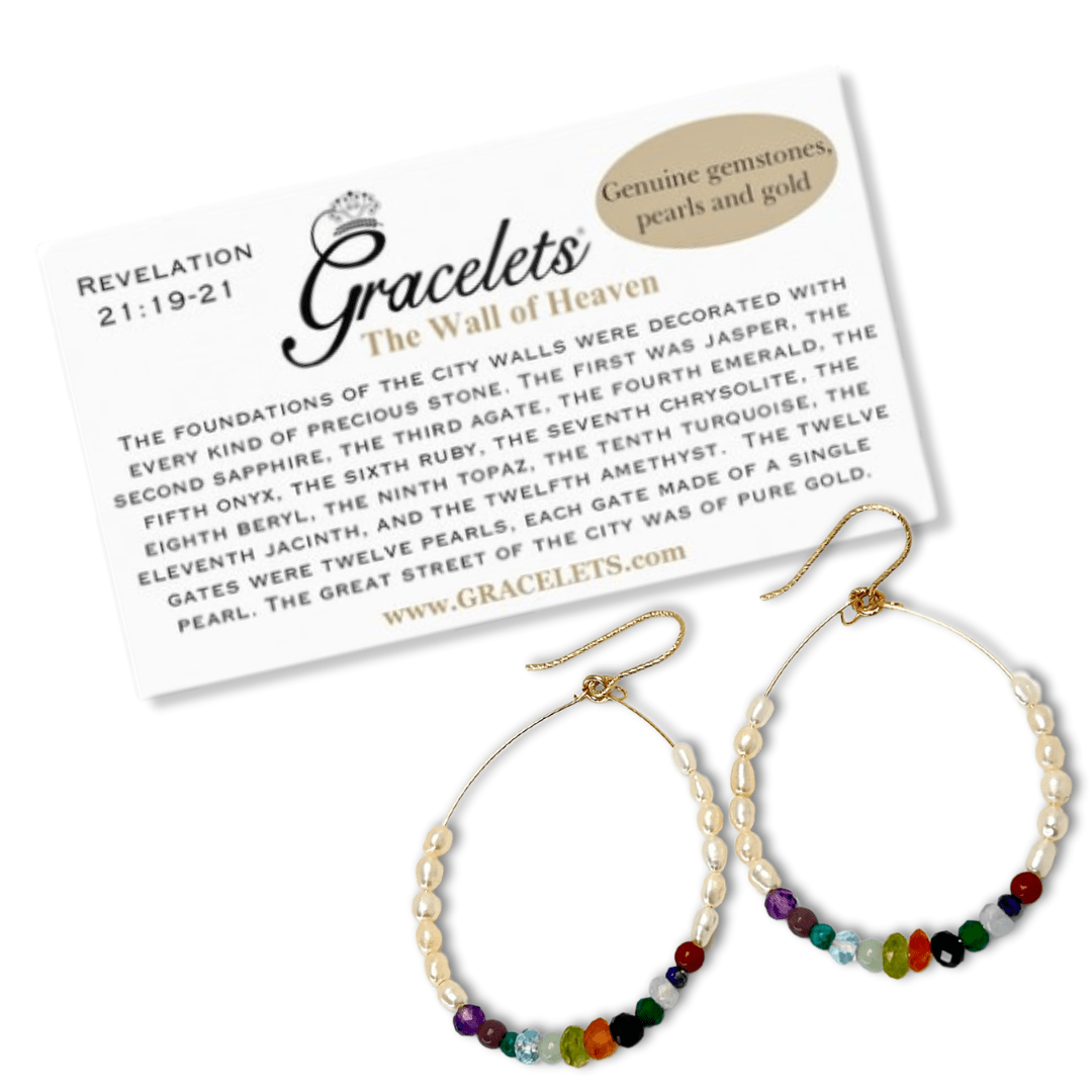 Wall of Heaven Earrings - Gracelets